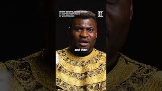 When Francis Ngannou Met Cristiano Ronaldo ???? #shorts