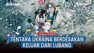 Granat Rusia Meledak di Lubang Persembunyian Pasukan Ukraina, Penghuninya Kocar-kacir