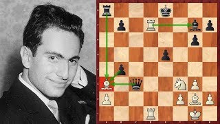 Шахматы. Михаил Таль ЖЕРТВУЕТ ФЕРЗЯ, играя против староиндийской защиты!