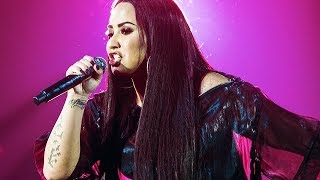 Demi Lovato - IMPRESSIVE Vocals With SWOLLEN Vocal Cords! 'Glasgow Highlights'