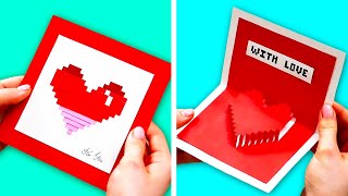 29 IDÉES DE CARTES INCROYABLES POUR LA SAINT-VALENTIN