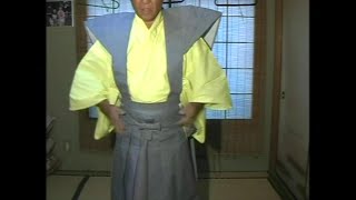 熱海市和田木神社の記録　一人で着られる裃（かみしも）　例大祭行列装束 着付けマニュアル動画　２０２２／１０／１１
