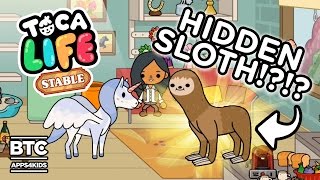 Hidden SLOTH!?! Toca Life Stable Part 2!