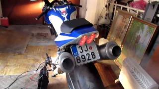Suzuki sv 1000 s - sound devils exhausts