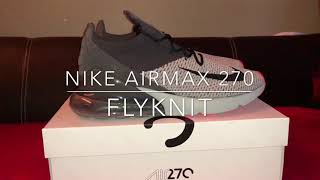 Nike Airmax 270 Flyknit “Atmosphere Grey/Black”
