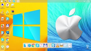КАК СДЕЛАТЬ В WINDOWS ПАНЕЛЬ В СТИЛЕ MAC OS