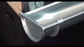 Пайка заглушки желоба Zambelli