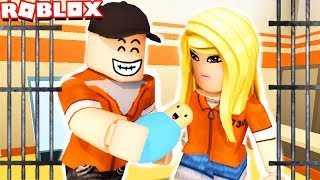 ROBLOX WIĘZIENIE - BĘDZIEMY MIELI DZIECKO W WIĘZIENIU! (Roblox Roleplay Jailbreak) - Vito i Bella