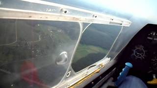 Skrydis sklandytuvu SZD-50 Puchacz
