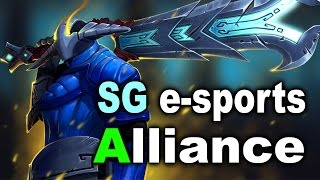 Alliance vs SG Esports (BR) - WESG 1/4 Final Dota 2