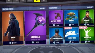 Fortnite Item Shop June 16th 2018! NEW “OMEN SKIN" Item Shop June 16th! Daily Item Shop