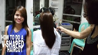 How to do a V-Shaped Haircut