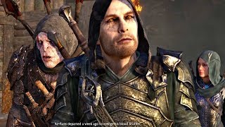 Blade of Galadriel DLC - All Nazgul Talion & Eltariel Cutscenes