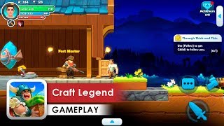 Craft Legend First Look HD (iOS & Android) Wonderful Gameplay and Graphics