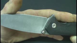 складной нож своими руками ,карбон м390,титан,
