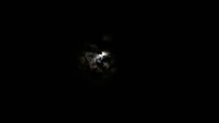 Видеофон футаж видео заставка скачать бесплатно HD Луна ночь облака