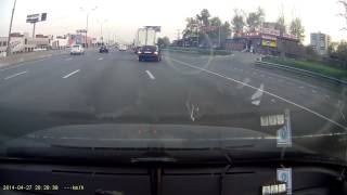 ДТП МКАД 3 4 км 27 04 2014