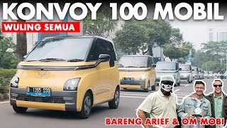 MAINAN MOBIL BARU BARENG @Arief Muhammad @Ridwan Hanif Rahmadi @Om Mobi @Fitra Eri - Wuling AirEV ​