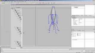 Elder Thing Rigging and Animation in Fragmotion