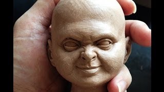 Sculpting Chucky. Part 1