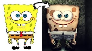 Photoshop Karikatür Karakter Oluşturma 2/3 (SüngerBob KarePantolon)