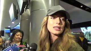 Iveta Mukuchyan arrives in Armenia