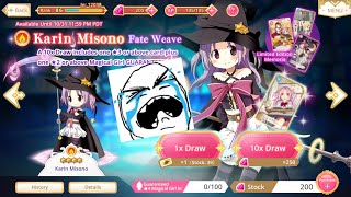 Magia Record Karin Misono Fate Weave Summons