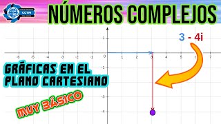 + ???? ¿Cómo graficar números complejos en el plano cartesiano? | Con comprobación | ¡Muy básico!