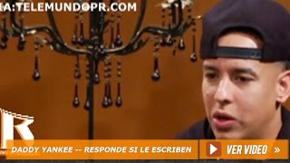 Daddy Yankee responde la pregunta de los 65 mil chavitos ¿A ti te escriben las canciones?