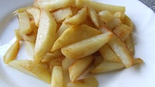 Жареная картошка вкусная и хрустящая