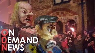 Liz Truss Goes Out With a BANG on Bonfire Night!