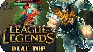 SCHEIß AUF CC!!! OLAF TOP | League of Legends Gameplay deutsch