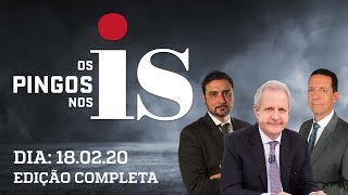 Os Pingos Nos Is - 18/02/2020 - Pelegos em greve / Papa feliz com Lula solto / Guedes elogiado
