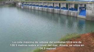 URRÁ  Compuertas fusibles, en operación