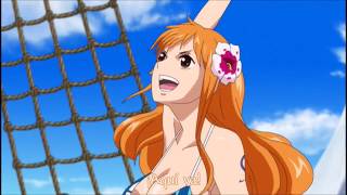 One Piece - NAMI und ROBIN spielen NACKT VOLLEYBALL! | German HD