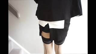Amazing stocking tease