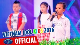 VIETNAM IDOL KIDS - THẦN TƯỢNG ÂM NHẠC NHÍ 2016 - HỒ VĂN CƯỜNG GẶP SỰ CỐ QUÊN LỜI