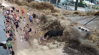 Most latest breaking news 14 October live happening in the world today. Flood in Spain