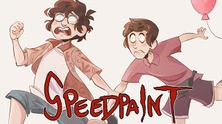 | SPEEDPAINT | Richie and Eddie | IT FANART |