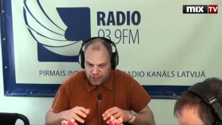 Mix TV: Кристиан Розенвалдс на радио Балтком