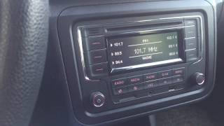 RCN 210 (аналог RCD320) в Skoda Fabia 2
