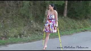 Amputee Natalie`s Beautiful Heels Part 2