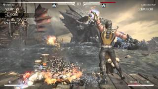 MORTAL KOMBAT X LIVING TOWER, DEEP FREEZE- SCORPION (INFERNO)