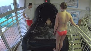 Scary Black-Hole Water Slide at Aquarius