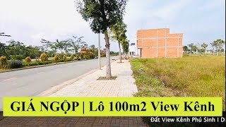 Cát Tường Phú Sinh #168 | VIEW KÊNH - GIÁ NGỘP | CƠ HỘI DÀNH CHO NHÀ ĐẦU TƯ | 5x20m - Hướng Nam