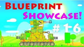 Super Tank Rumble Blueprint Showcase #16 Gerand Train, KB-44M, Arty V2, Panther D!