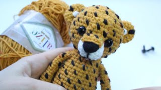 Вязаная игрушка крючком Гепард - видео Мастер-Класс Амигуруми