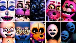 НОВЫЕ АНИМАТРОНИКИ - FNAF 5 SISTER LOCATION׃ CUSTOM NIGHT #1