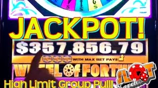 $100 GOING FOR $357,856.79 ★ HIGH LIMIT Group JACKPOT  ★ | SlotTraveler