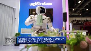 China Pamerkan Robot untuk Berbagai Jasa Layanan